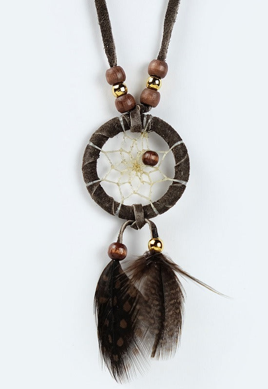 Dream catcher sale pendant necklace