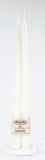 12 Inch Ivory Beeswax Tapers