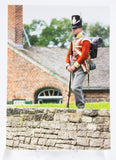 Postcard of a soldier in a redcoat