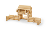 Close product shot of the back of the Fort Gate constructed.