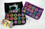 Group shot of three different coin purses