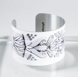 Art Deco Wide Cuff Bracelet
