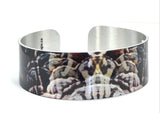 Fireside print Cuff Bracelet