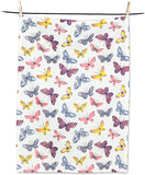 Butterflies tea towel hanging