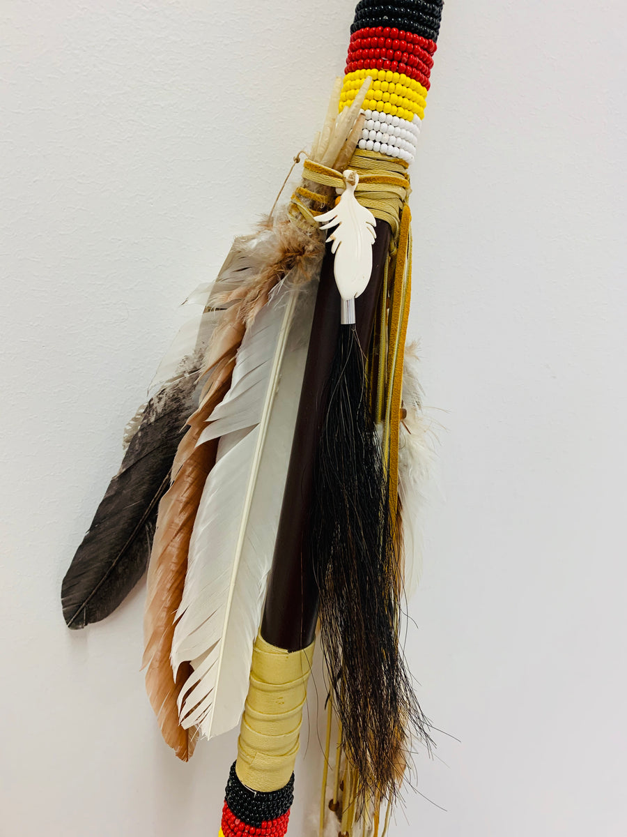 Apache Talking Stick (hand made) by Unknown - from The FW Collections (SKU:  H774)