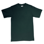Plain dark gray t-shirt on a white background