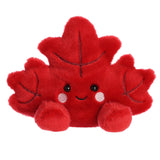 mini plush red maple leaf