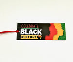 Bookmark that says Celebrate Black History.