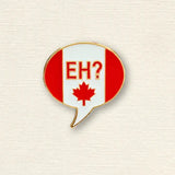 "EH?" Enamel Pin
