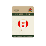 "EH?" Enamel Pin