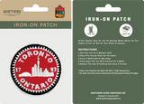 Toronto Skyline Iron-On Embroidery Patch