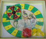 Open box showing game board and pieces