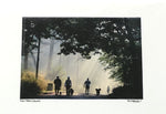 Photo Card of people walking through High Park 