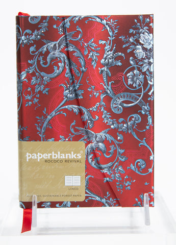 Front cover of mini journal with wrap closure