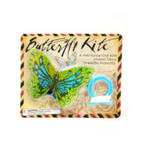 Yellow and blue butterfly kite in package