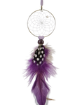 Metal dream catcher in lavender