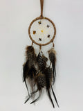 Natural Dream Catcher in Brown with Tiger's Eye stones