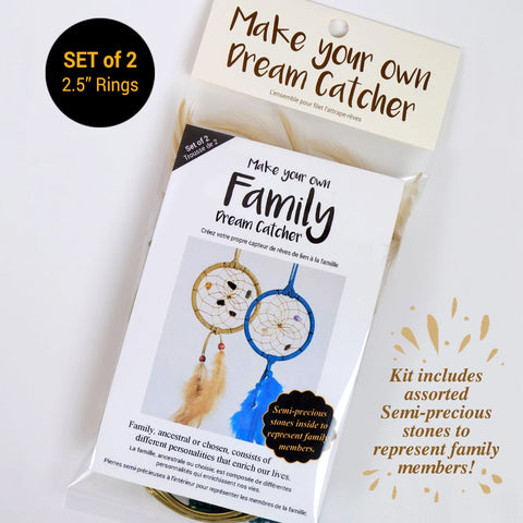 Package of Family dream catcher kit