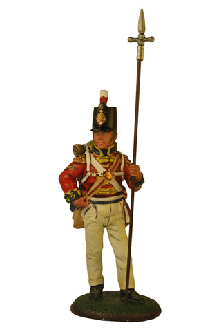 Model figure of Sergeant guard at foot, 1813