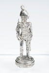 Model pewter figure of Sir Issac Brock standing in his Officers uniform.
