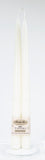 12 Inch Ivory Beeswax Tapers 