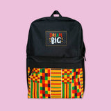Front view of Dream Big backpack