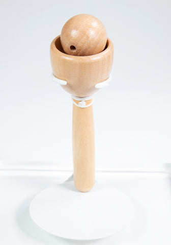 Close product shot of cup and ball game