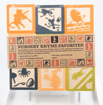 Close product shot of nursery rhyme blocks