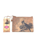 Coin purse with illustrated Cardinal