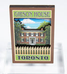 Close product shot of Gibson House magnet