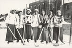 University of Toronto Women's Hockey Team at Victoria College Rink c1912