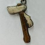 Close up of Tomahawk Keychain