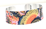 Kaftan print cuff bracelet