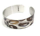 City Jungle print Cuff Bracelet