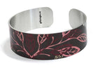 Floral Fantasy print Cuff Bracelet