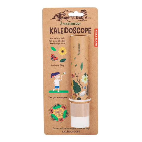 Huckleberry kaleidoscope with backing card packaging