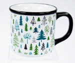 Mug with tree design