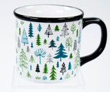 Mug with tree design