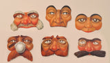 Assorted paper Edwardian mini masks