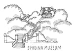 Image of Spadina Museum colouring book page