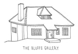Image of The Bluffs Gallery colouring book page