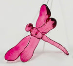 Dragonfly pick in dark pink