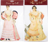 Paper dress-up dolls in package
