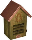 Copper roof insect house for ladybugs